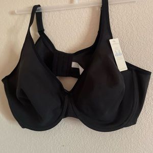 Cacique black bra. 48C New with tags